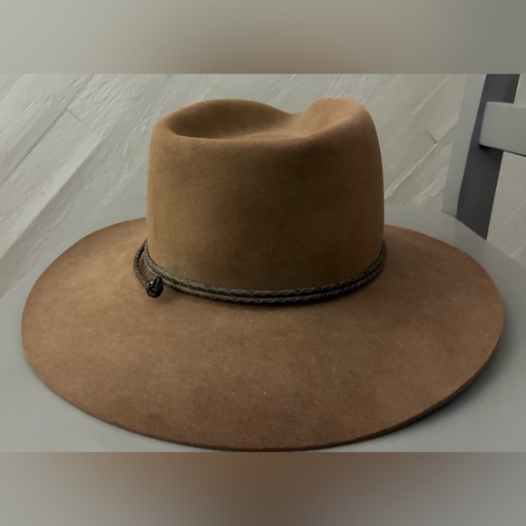 Stetson 7 1/8 Brown Tan Gun Club XXXX 4X Hat Byrnie Utz Seattle - Picture 5 of 15